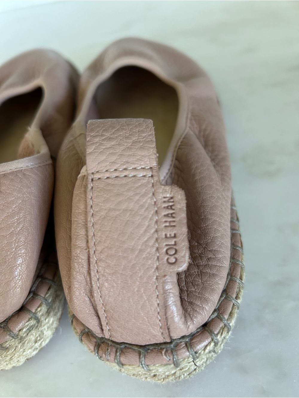 Cole Haan Cloudfeel Espadrille Slip On Flats Ballet Slipper Pink Size 7.5 - Picture 11 of 16